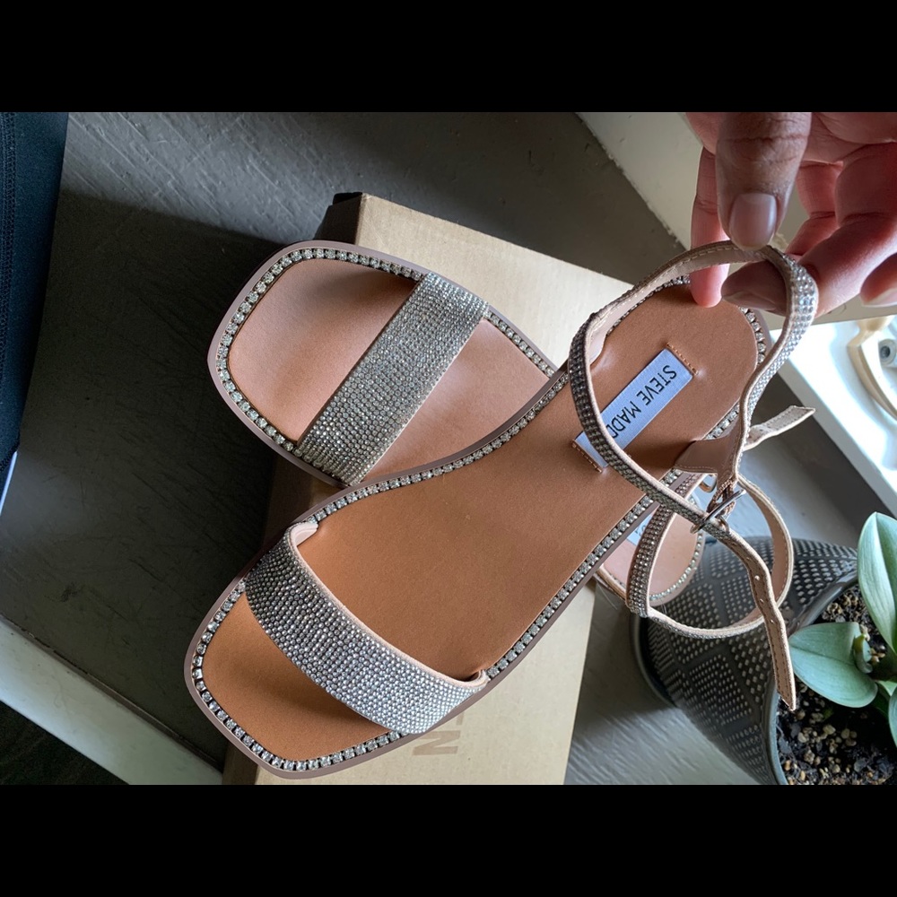 Steve Madden Rhinestone Sandal